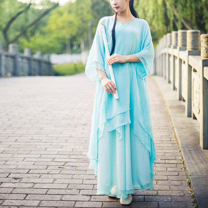 Juego de 3 piezas de ropa de gasa para yoga, Buddha Stones , uniforme, meditación, práctica Zen, para mujer - image 15