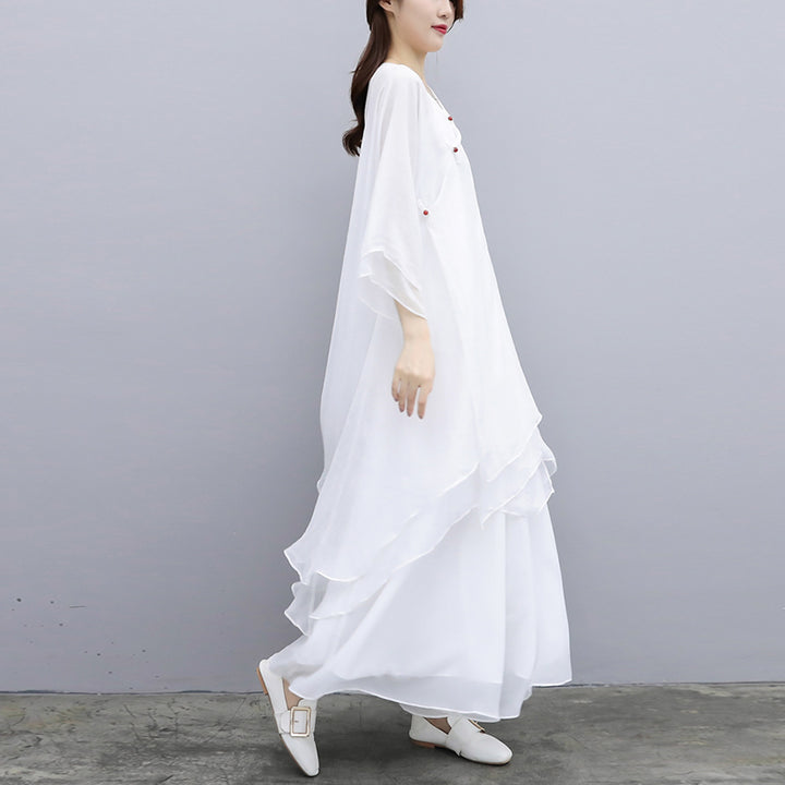 Juego de 3 piezas de ropa de gasa para yoga, Buddha Stones , uniforme, meditación, práctica Zen, para mujer - image 23