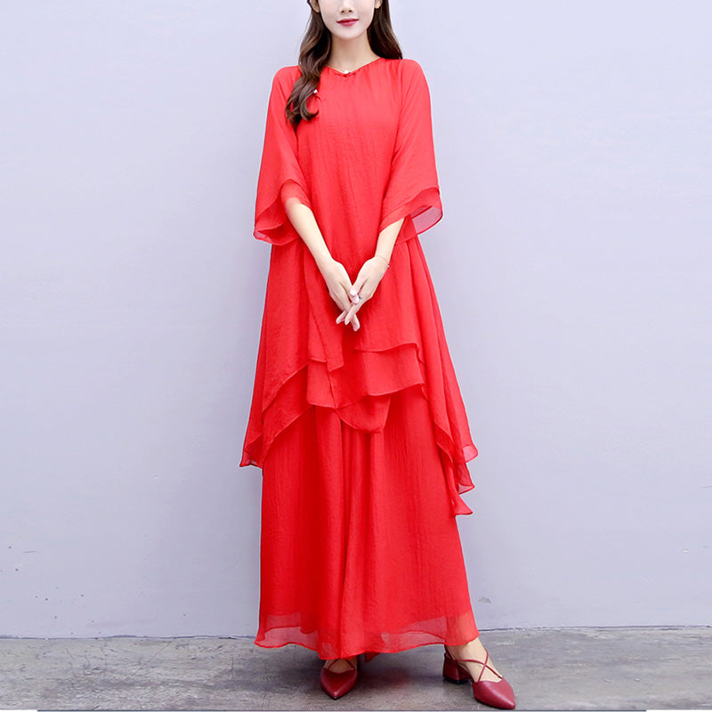 Juego de 3 piezas de ropa de gasa para yoga, Buddha Stones , uniforme, meditación, práctica Zen, para mujer - image 29