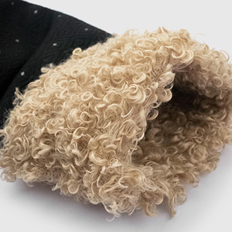 Ropa tibetana de Buddha Stones Lhasa, Top con forro polar, ropa de invierno para mujer