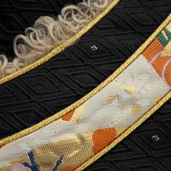 Ropa tibetana de Buddha Stones Lhasa, Top con forro polar, ropa de invierno para mujer