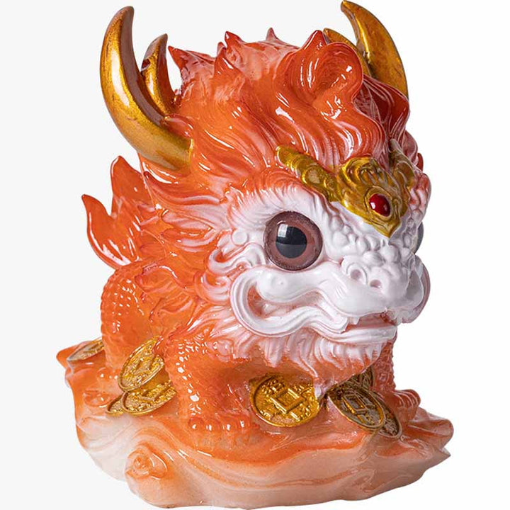 Buddha Stones que cambian de Color, pequeña figura decorativa para el hogar, té de resina Kirin, mascota - image 13