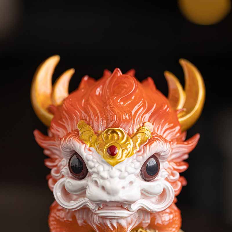 Buddha Stones que cambian de Color, pequeña figura decorativa para el hogar, té de resina Kirin, mascota - image 11