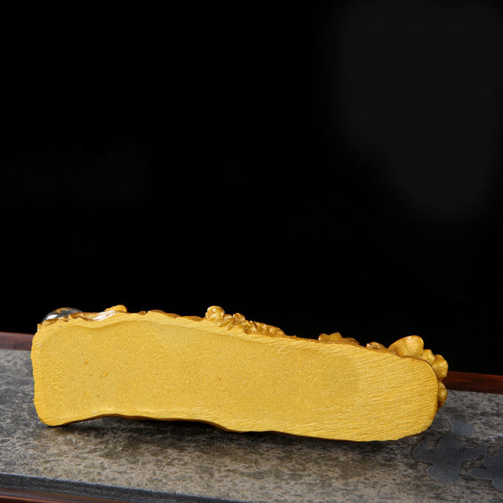 Buddha Stones, año del dragón, resina que cambia de Color, caballo, suerte, té, mascota, estatuilla decorativa para el hogar - image 13