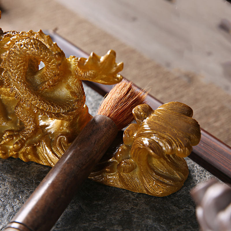 Buddha Stones, año del dragón, resina que cambia de Color, caballo, suerte, té, mascota, estatuilla decorativa para el hogar - image 11