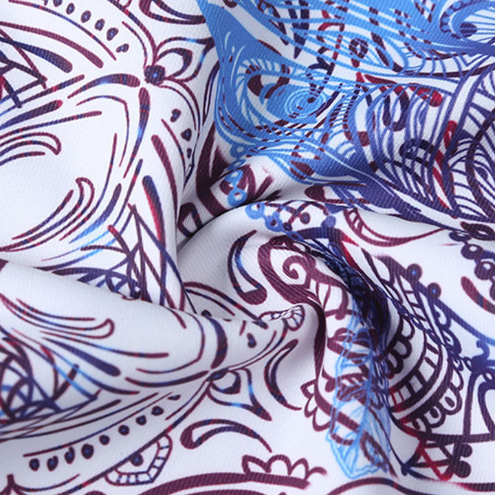 Buddha Stones Flores Hojas Pájaros Pantalones Deportes Fitness Yoga Leggings Mujer Yoga Pantalones - image 9