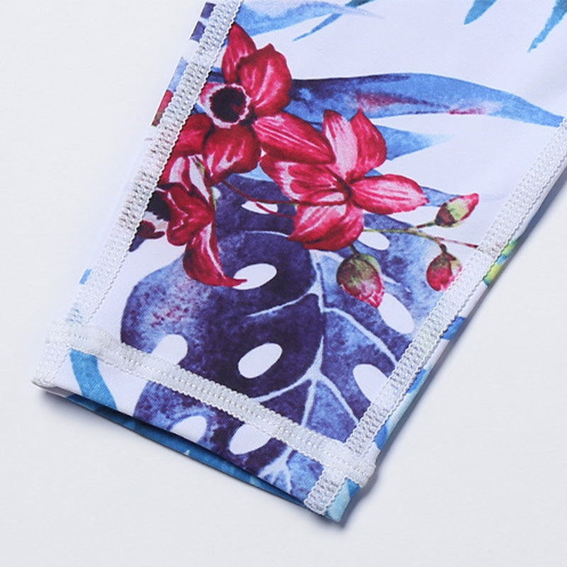 Buddha Stones 2 piezas girasol flores hojas top pantalones deportes fitness yoga mujeres yoga conjuntos - image 17