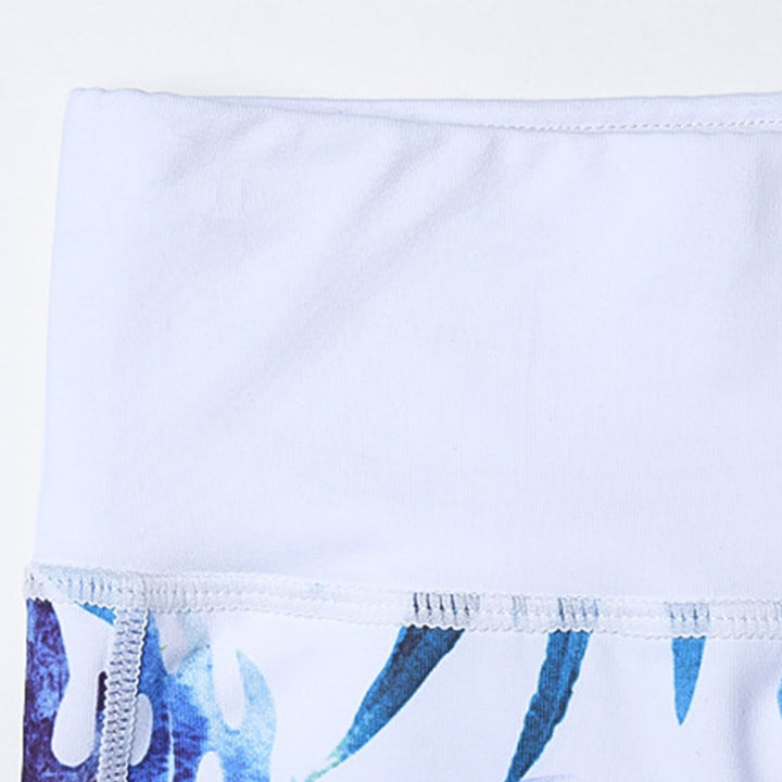 Buddha Stones 2 piezas girasol flores hojas top pantalones deportes fitness yoga mujeres yoga conjuntos - image 18