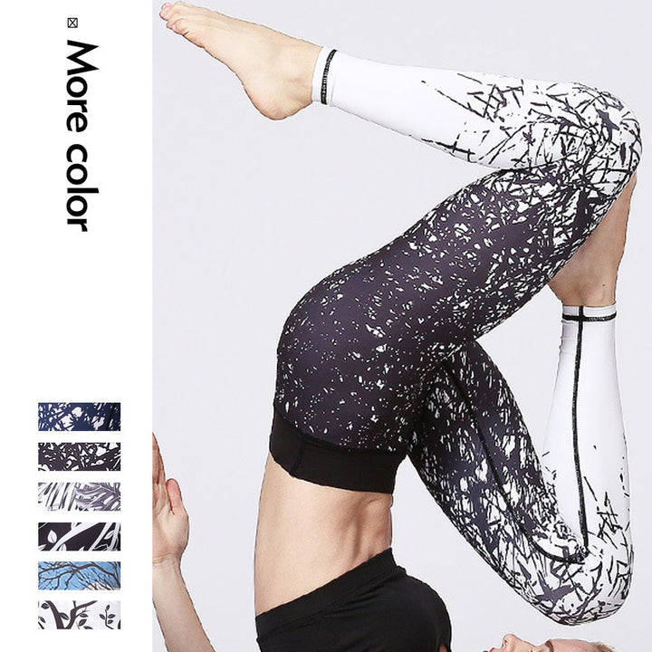 Buddha Stones Lines Weeds Sakura Flowers Black Tree Pantalones Deportes Fitness Yoga Leggings Pantalones de yoga para mujer - image 11