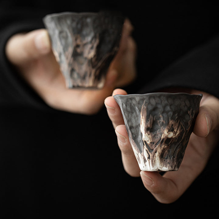 Taza de té de cerámica Zen con forma de flor de loto, Buddha Stones, taza de té de Kung Fu, 50ml - image 3
