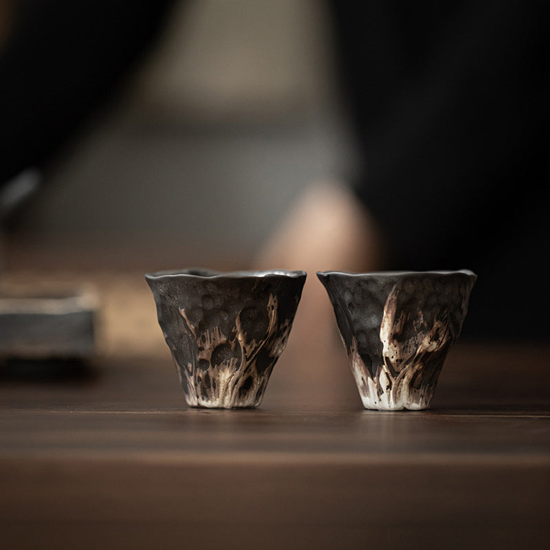 Taza de té de cerámica Zen con forma de flor de loto, Buddha Stones, taza de té de Kung Fu, 50ml - image 8