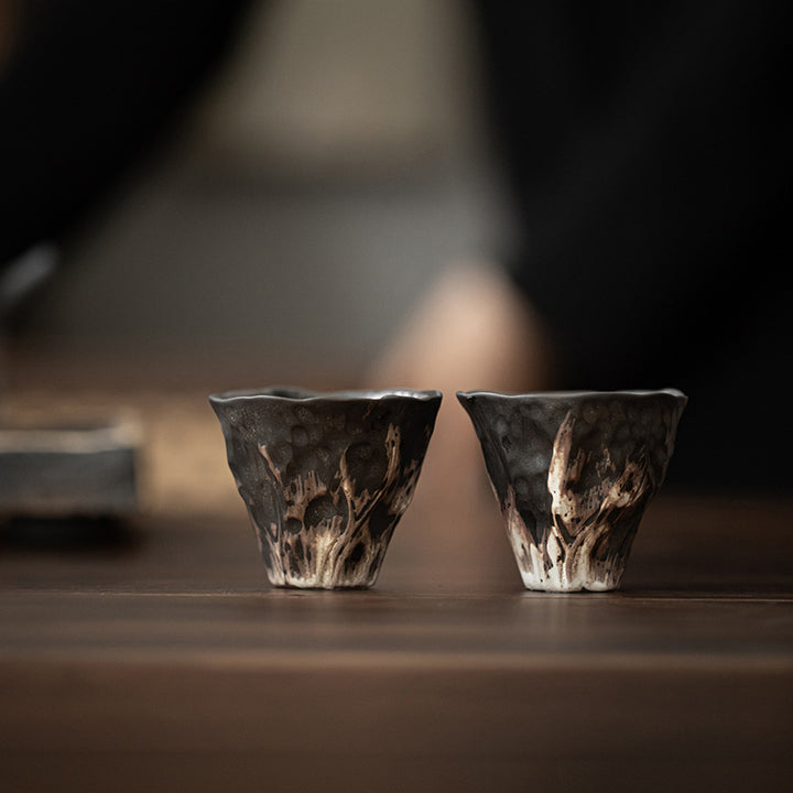 Taza de té de cerámica Zen con forma de flor de loto, Buddha Stones, taza de té de Kung Fu, 50ml - image 8