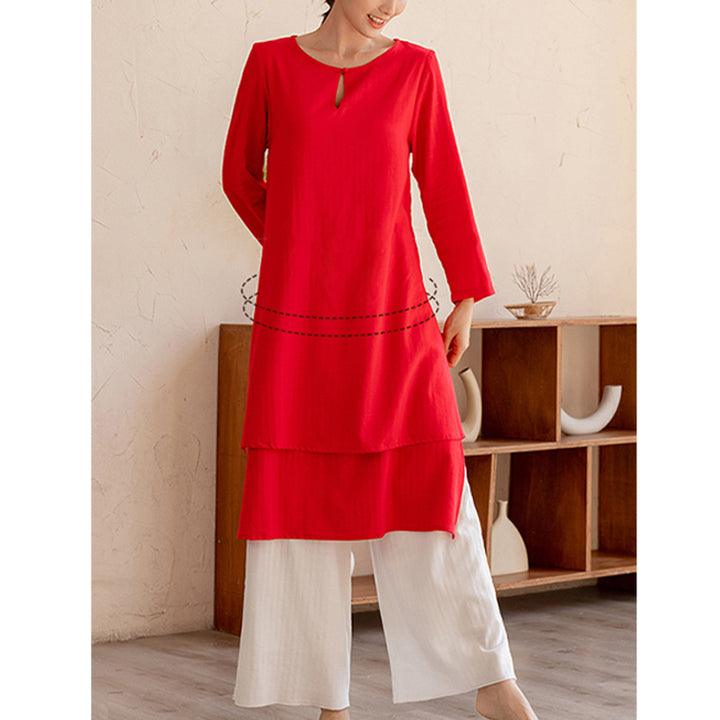 Conjunto de 2 piezas de Buddha Stones, diseño Simple, Tai Chi, meditación, Yoga, ropa, pantalones superiores, conjunto para mujer - image 17