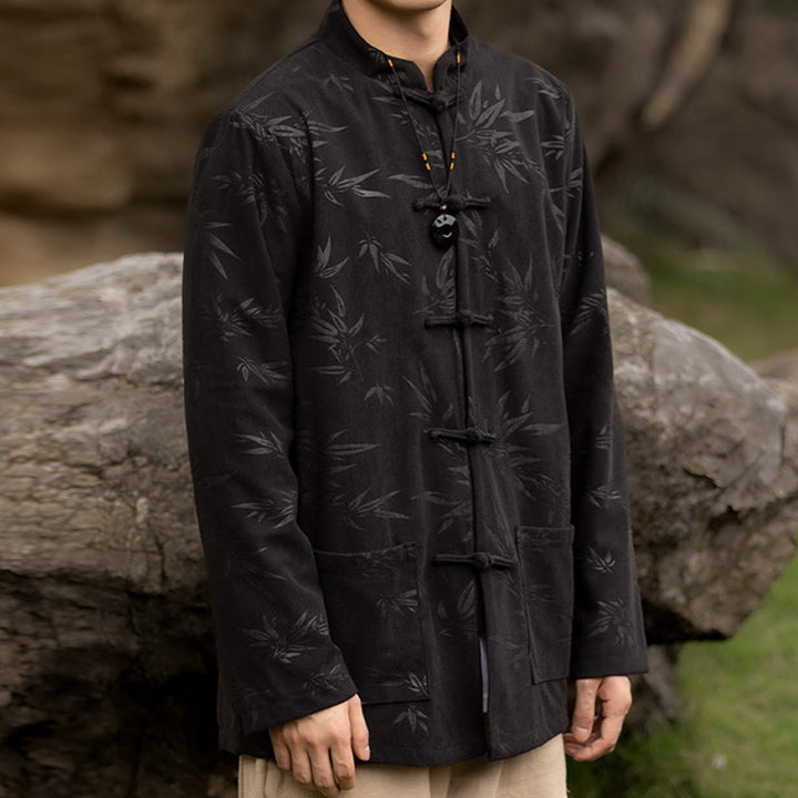 Buddha Stones , traje chino Tang, chaqueta, abrigo, ropa para hombre - image 7