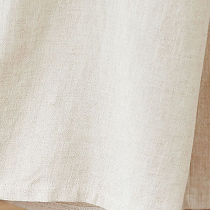 Conjunto de dos Buddha Stones de top y pantalón para mujer con diseño de botones de rana china y estilo zen tai chi, ideal para meditación. - image 13