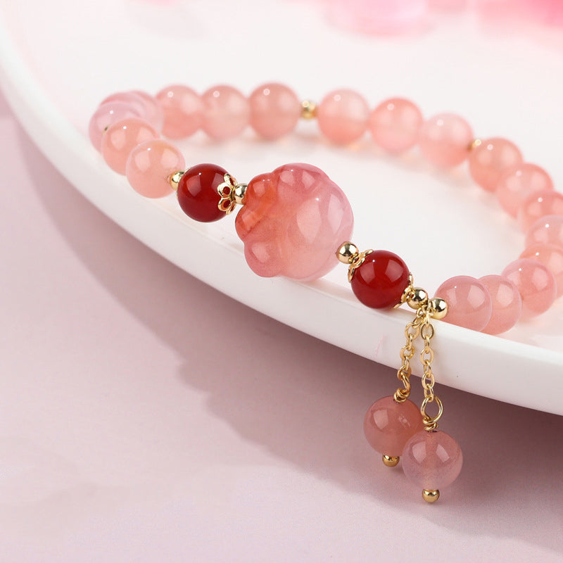 Pulsera positiva con garra de gato y ágata Yanyuan Natural de Buddha Stones - image 3