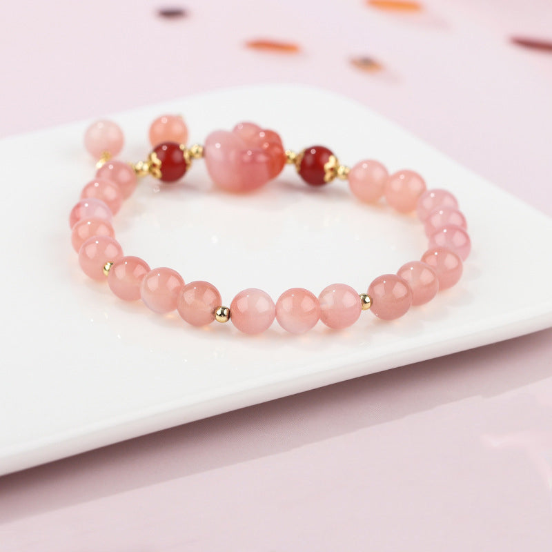 Pulsera positiva con garra de gato y ágata Yanyuan Natural de Buddha Stones - image 4