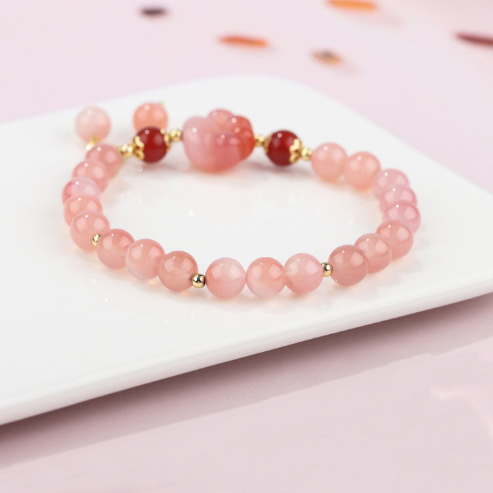 Pulsera positiva con garra de gato y ágata Yanyuan Natural de Buddha Stones - image 4