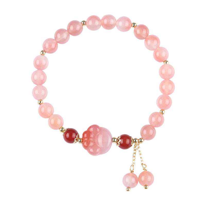 Pulsera positiva con garra de gato y ágata Yanyuan Natural de Buddha Stones - image 7