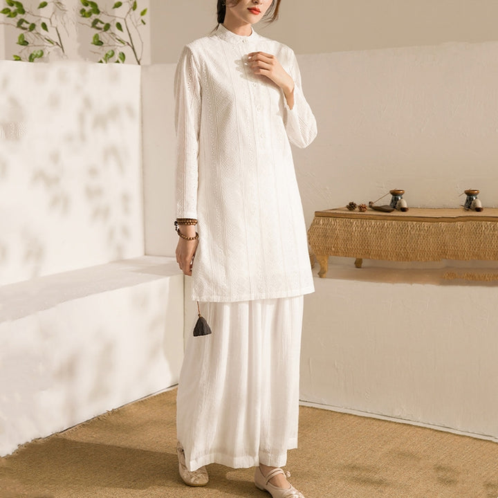 Buddha Stones 2 uds ropa de Yoga de manga larga ropa de meditación Top pantalones conjunto de mujer