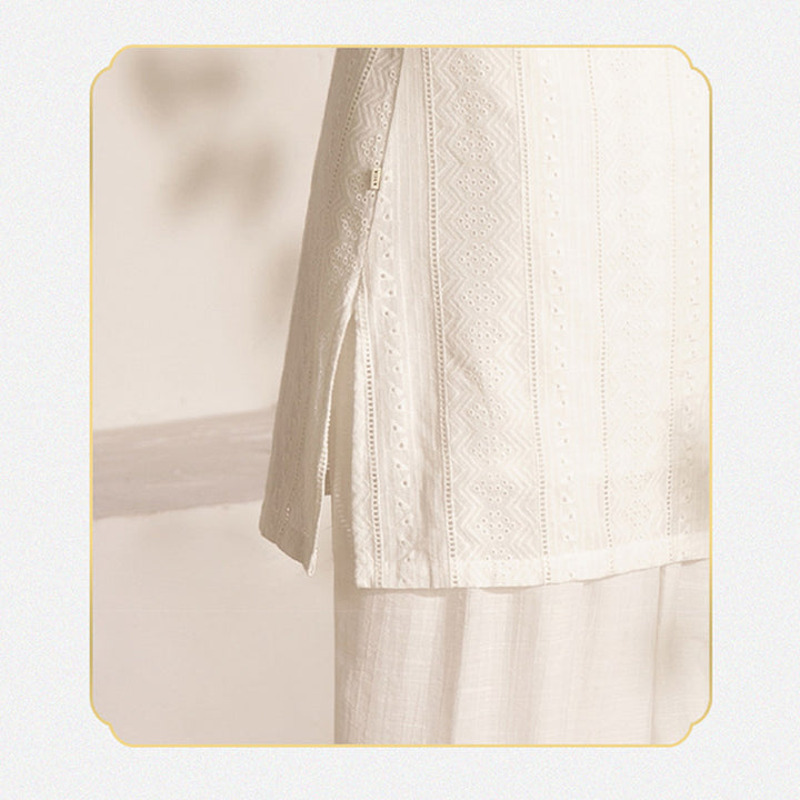 Buddha Stones 2 uds ropa de Yoga de manga larga ropa de meditación Top pantalones conjunto de mujer - image 6