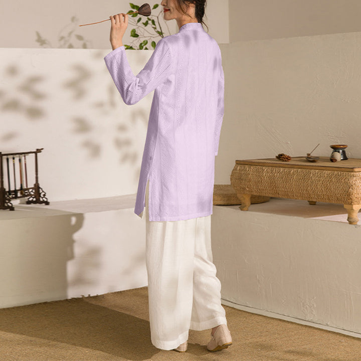 Buddha Stones 2 uds ropa de Yoga de manga larga ropa de meditación Top pantalones conjunto de mujer