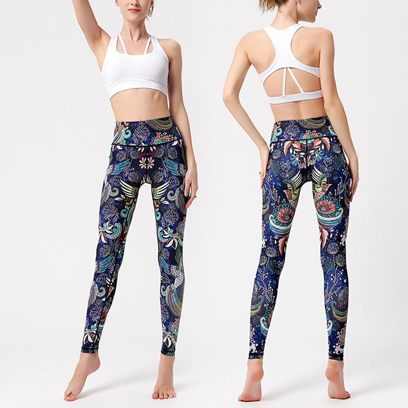 Pantalones con estampado de Buddha Stones deportivas para Fitness, Yoga, danza, pantalones de Yoga para mujer - image 7