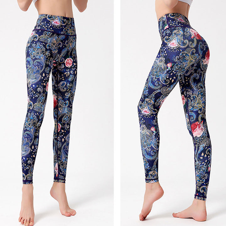 Pantalones con estampado de Buddha Stones deportivas para Fitness, Yoga, danza, pantalones de Yoga para mujer - image 10