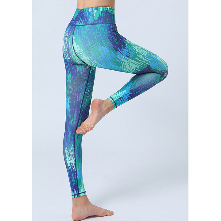 Pantalones con estampado de Buddha Stones, mallas deportivas de cintura alta para Yoga, pantalones de Yoga para mujer - image 10