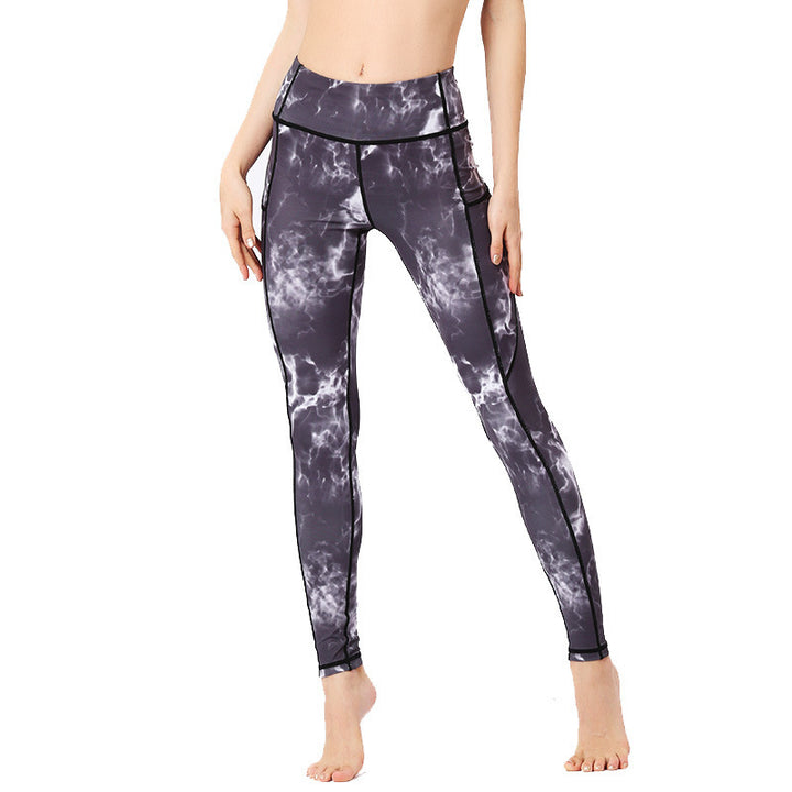 Pantalones con estampado colorido de Buddha Stones, mallas deportivas para ejercicio, pantalones de Yoga para mujer - image 11