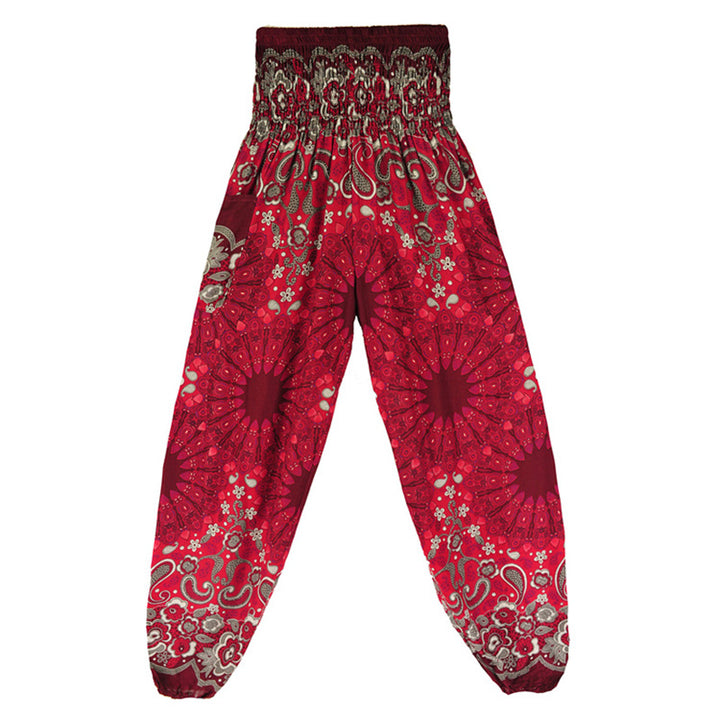 Pantalones de yoga para mujer con estampado geométrico de mandala y piedras de Buddha Stones - image 23