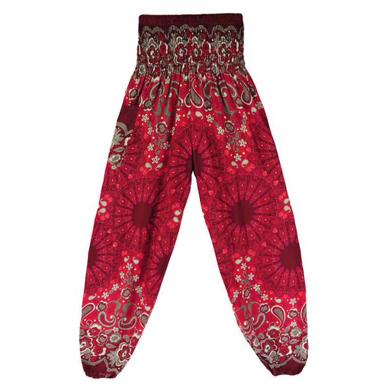 Pantalones de yoga para mujer con estampado geométrico de mandala y piedras de Buddha Stones - image 22