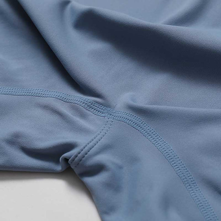 Mono de manga corta con cremallera elástica alta con Buddha Stones , mono deportivo para mujer, Yoga y Fitness - image 13