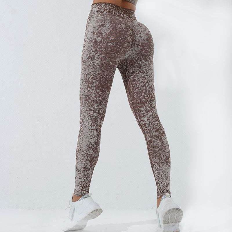 Buddha Stones Sin Costuras Fitness Crop Tank Top Cintura Alta Polainas Pantalones Deportes Gimnasio Yoga Trajes