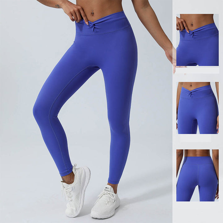 Buddha Stones Mujeres Entrenamiento Manga Larga Entrecruzada Sin Espalda Top Tee Leggings Deportes Fitness Yoga Traje - image 32