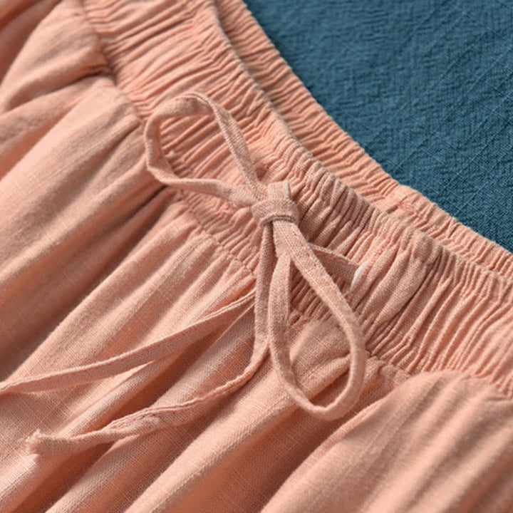 Pantalones de pierna ancha lisos con Buddha Stones , pantalones de yoga para mujer con bolsillos - image 37