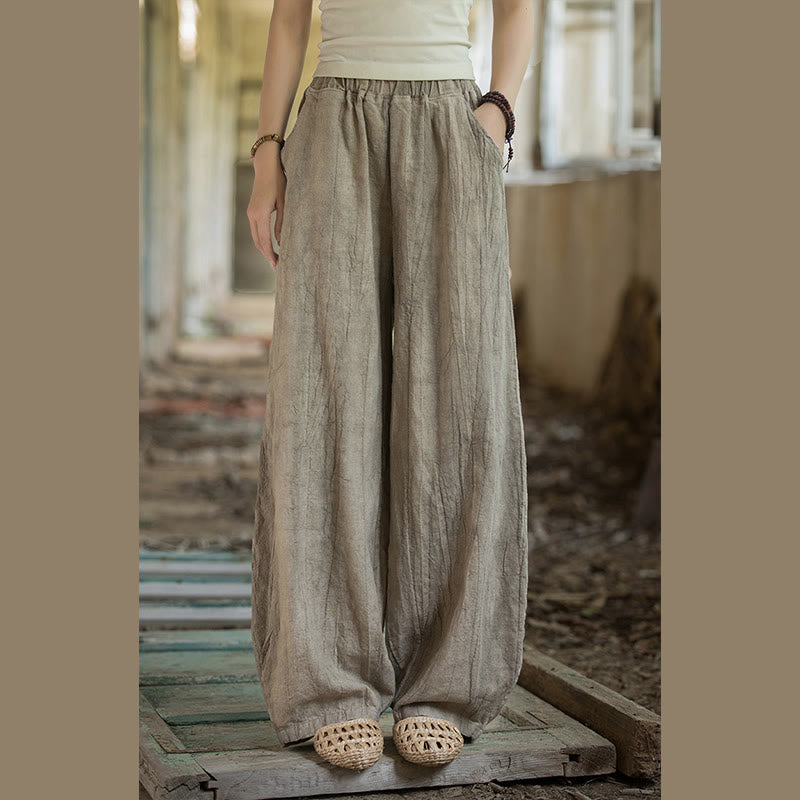 Buddha Stones Retro Tie Dye Harem Pantalones Casual Mujer Yoga Pantalones Con Bolsillos - image 8