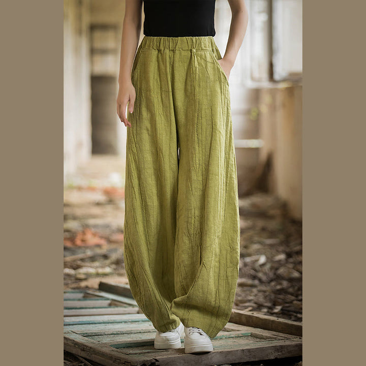 Buddha Stones Retro Tie Dye Harem Pantalones Casual Mujer Yoga Pantalones Con Bolsillos - image 56