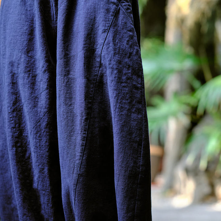 Pantalones harén de yoga sueltos de color sólido con Buddha Stones y bolsillos - image 23