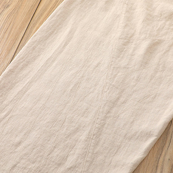 Pantalones harén de yoga sueltos de color sólido con Buddha Stones y bolsillos - image 15