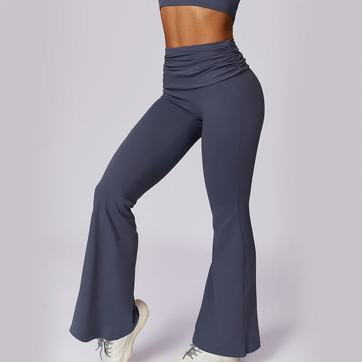 Buddha Stones Sin Mangas Sin Espalda Correa Tank Top Bra Pantalones Acampanados Deportes Fitness Yoga - image 47