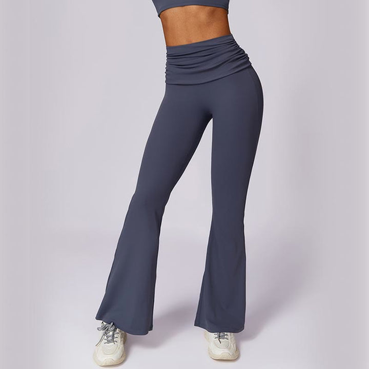 Buddha Stones Sin Mangas Sin Espalda Correa Tank Top Bra Pantalones Acampanados Deportes Fitness Yoga - image 48