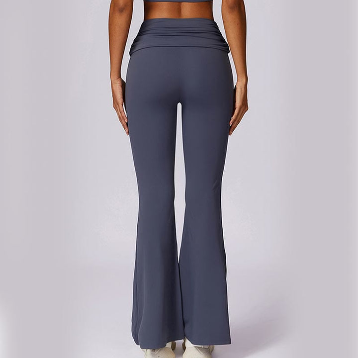 Buddha Stones Sin Mangas Sin Espalda Correa Tank Top Bra Pantalones Acampanados Deportes Fitness Yoga - image 49