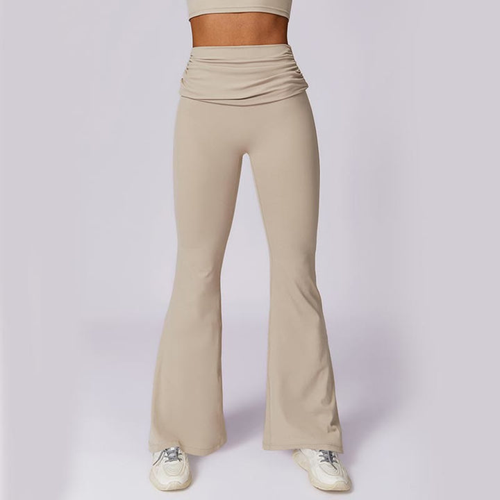 Buddha Stones Sin Mangas Sin Espalda Correa Tank Top Bra Pantalones Acampanados Deportes Fitness Yoga - image 60