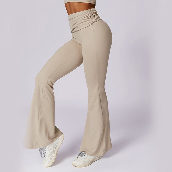 Buddha Stones Sin Mangas Sin Espalda Correa Tank Top Bra Pantalones Acampanados Deportes Fitness Yoga - image 58