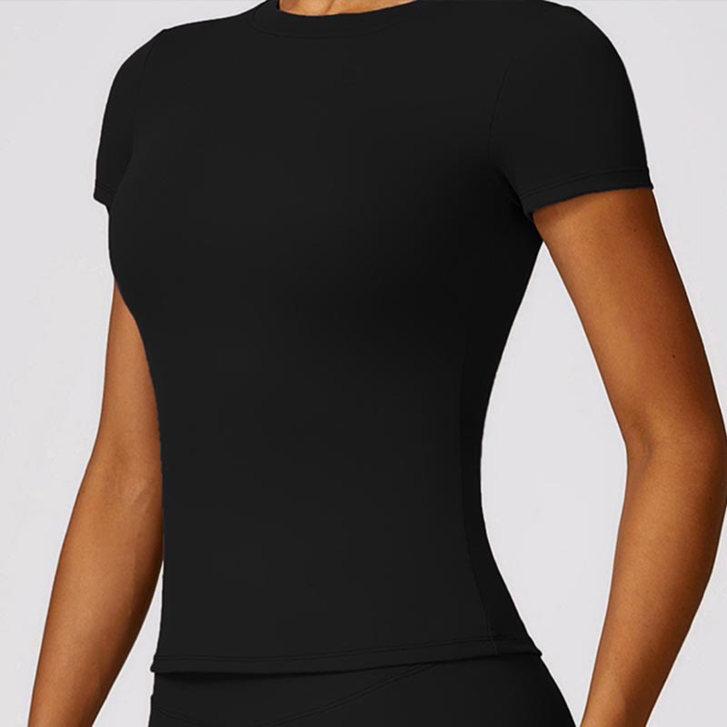 Buddha Stones - Camiseta de manga corta para mujer, polainas de cintura alta, pantalones para deportes y yoga - image 3