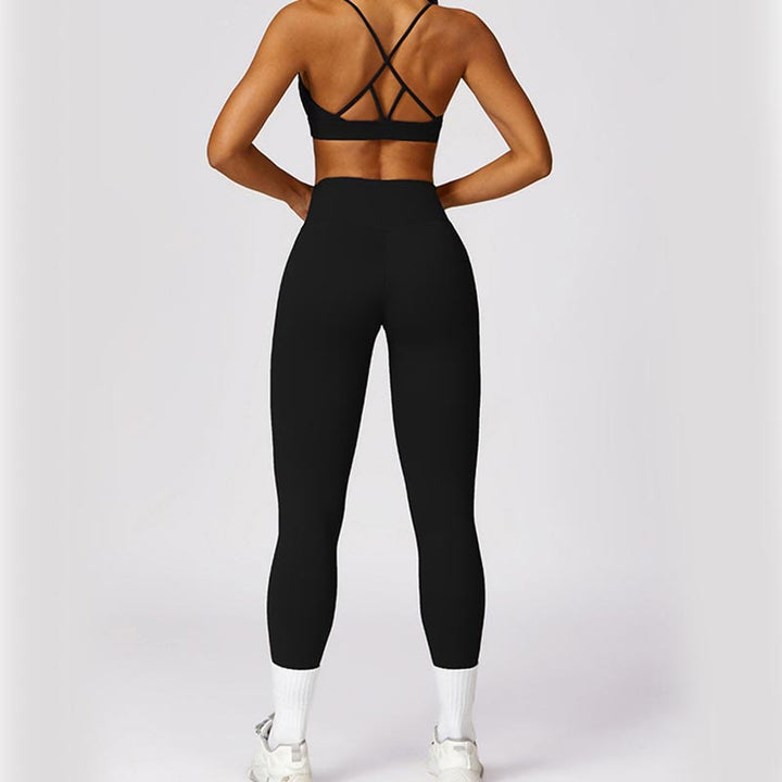 Buddha Stones - Camiseta de manga corta para mujer, polainas de cintura alta, pantalones para deportes y yoga - image 12