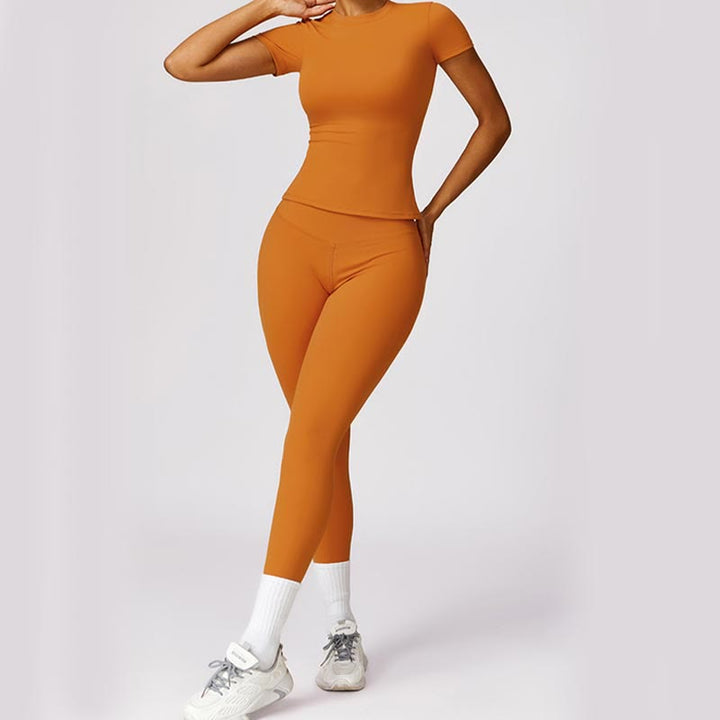 Buddha Stones - Camiseta de manga corta para mujer, polainas de cintura alta, pantalones para deportes y yoga - image 19