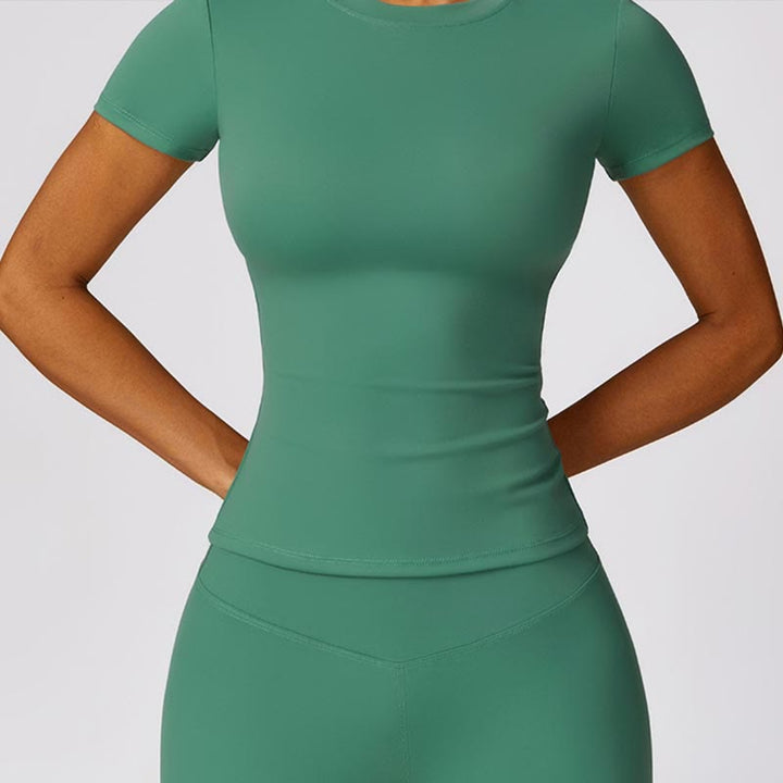 Buddha Stones - Camiseta de manga corta para mujer, polainas de cintura alta, pantalones para deportes y yoga - image 31