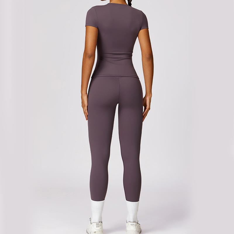 Buddha Stones - Camiseta de manga corta para mujer, polainas de cintura alta, pantalones para deportes y yoga - image 48